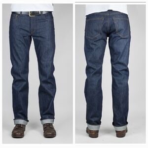 Topman x White Oak Cone Button Fly Regular Slim Fit Jeans Mens 30 Waist